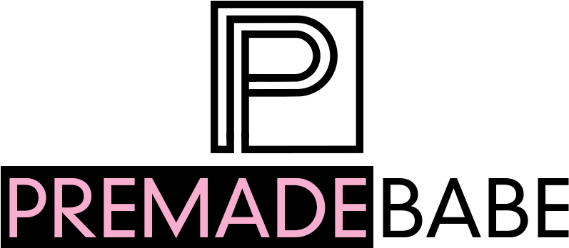 Premade Babe - Brand (827x393), Png Download