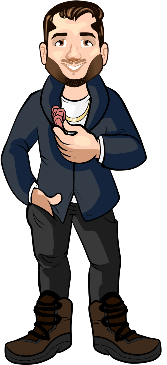 Alex Silenko - Cartoon (1000x1302), Png Download