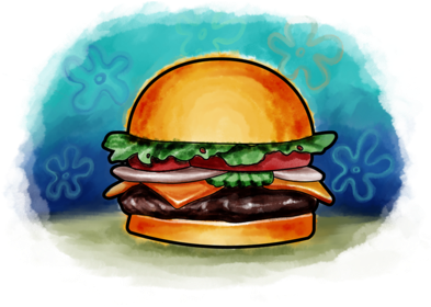 Krabby World - Bun (400x400), Png Download