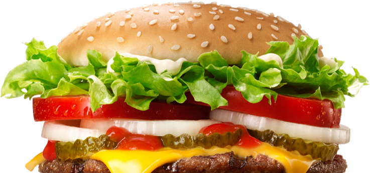 Whopper - Burgers Png Burger King (760x344), Png Download