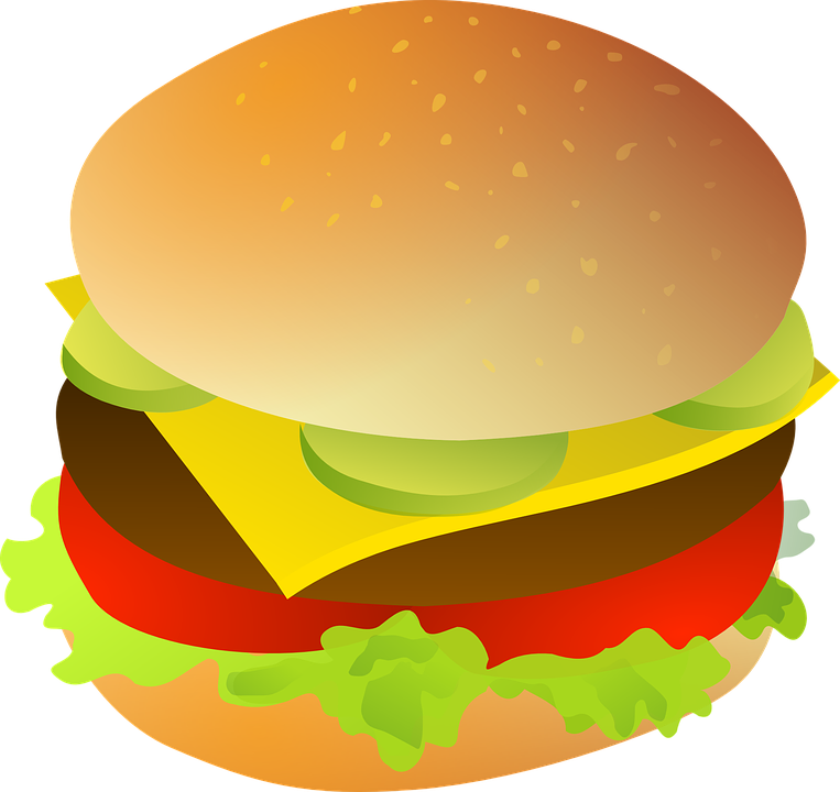 Free Photo Cheese Cheeseburger Meal Burger Food Bun - Cheeseburger Clip Art (763x720), Png Download