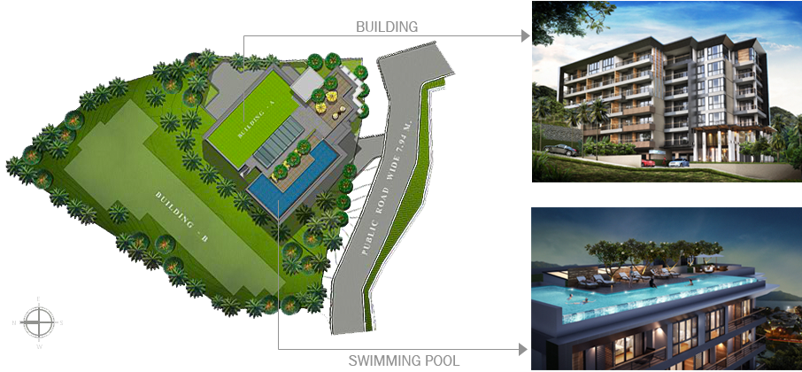 Master Plan Condominium Plan (906x420), Png Download