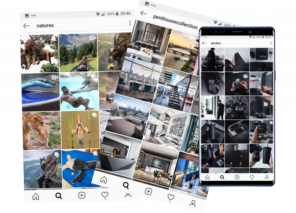 Instagram-feeds (1024x739), Png Download