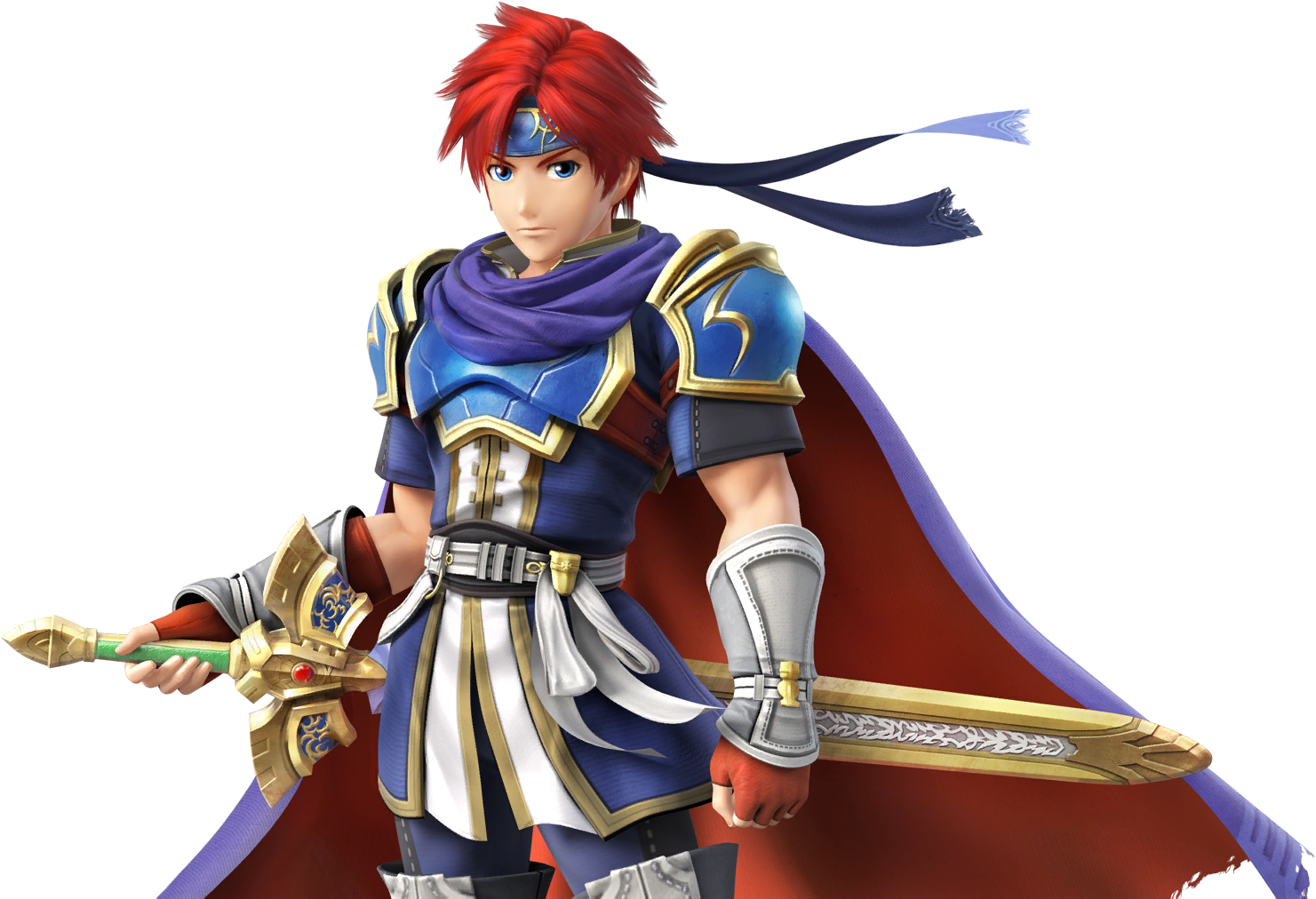 Ryu From Street Fighter And Roy Leaked For Super Smash - Roy Super Smash Bros (2048x1024), Png Download