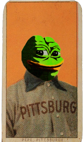Vintagepep - Honus Wagner Baseball Card (400x560), Png Download