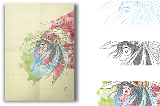 Sketch (600x463), Png Download