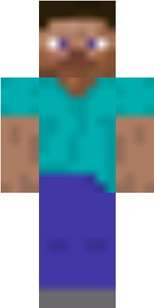 Minecon 2011 Minecraft Cape - Minecraft Herobrine (360x480), Png Download