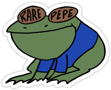 Rare Pepe - Pepe The Frog (375x360), Png Download