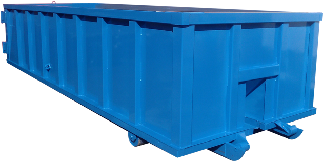 20 Yard Dumpster Rental - Rectangle Roll Off Containers (650x425), Png Download