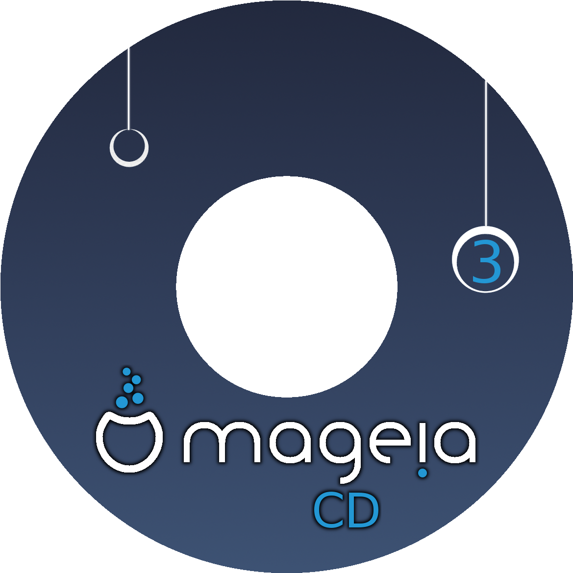 Mageia 1 Cd/dvd Covers - Multi-booting (1200x1200), Png Download