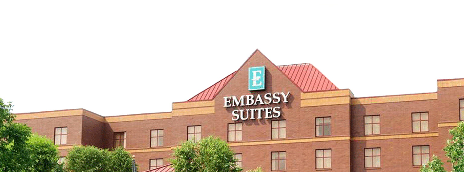 Embassy Suites Lexington - Hospital (1536x570), Png Download