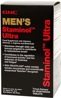 Men's Staminol Ultra - Gnc Mens Staminol Ultra (480x640), Png Download