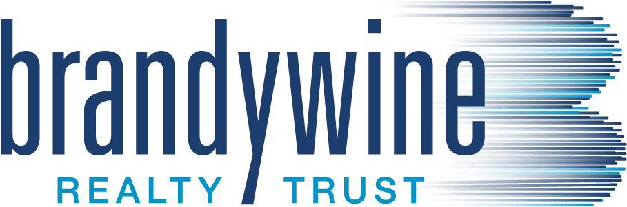 Brandywine Horz For Website - Brandywine Realty Trust Logo Philadelphia (1211x601), Png Download