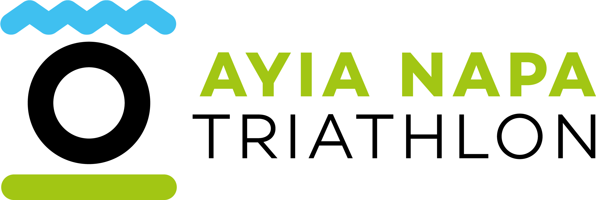 2019 Ayia Napa Triathlon - Ayia Napa Race (2835x1181), Png Download