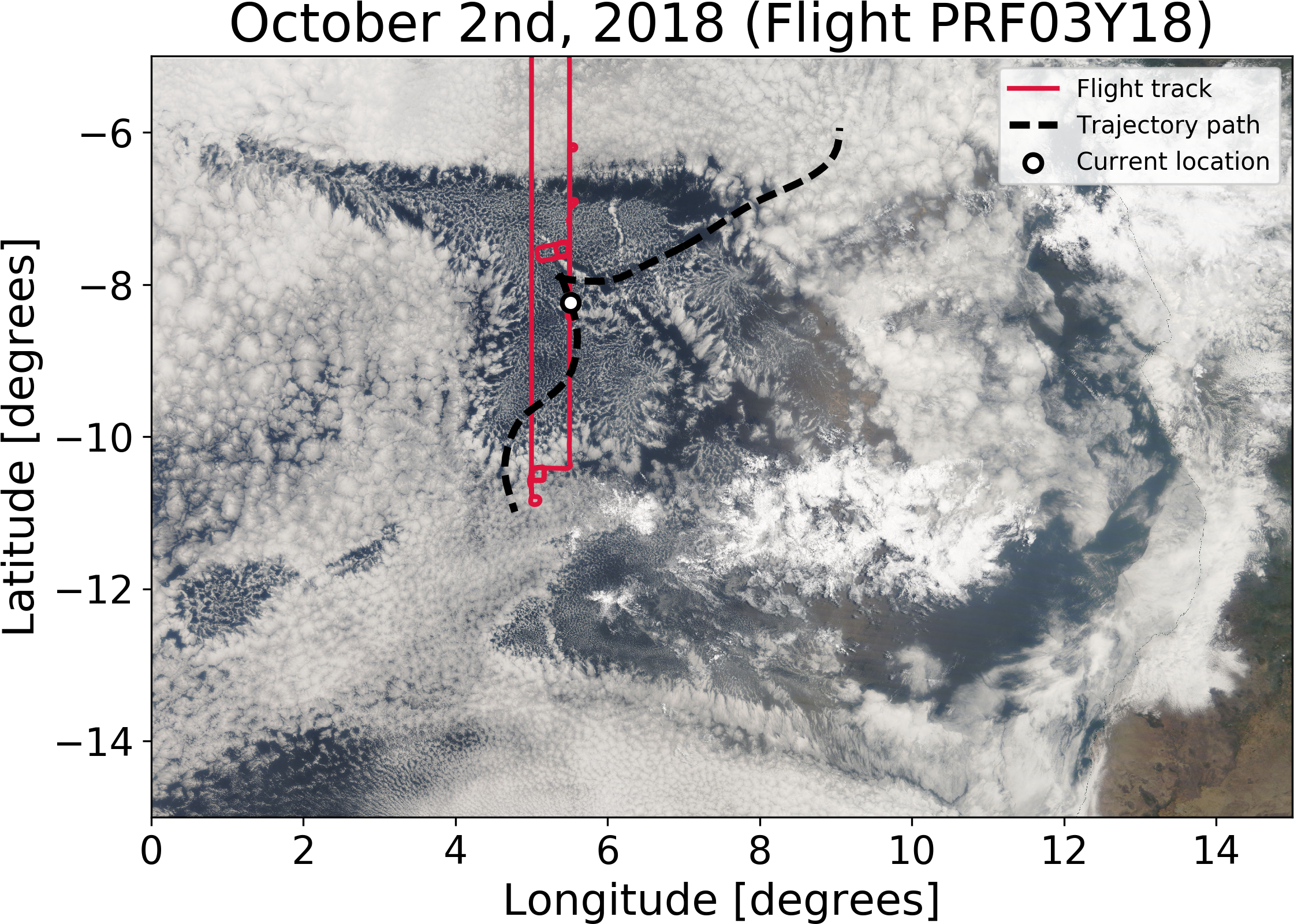True Color Image Of The Poc On October 2nd From Modis (2550x1800), Png Download