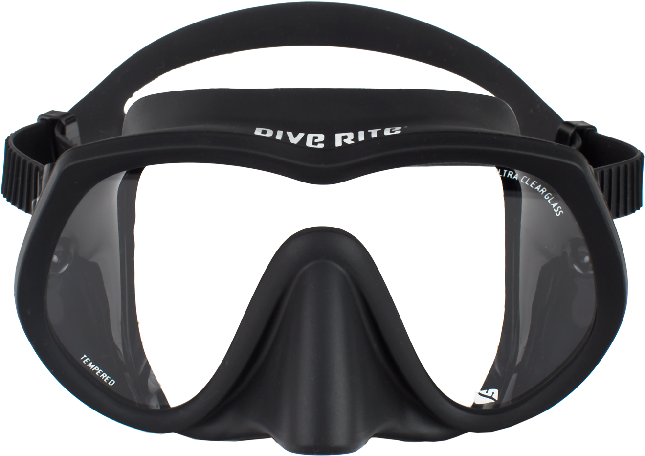 Dive Rite Es Frameless - Dive Rite - Es155 Mask (1634x1134), Png Download