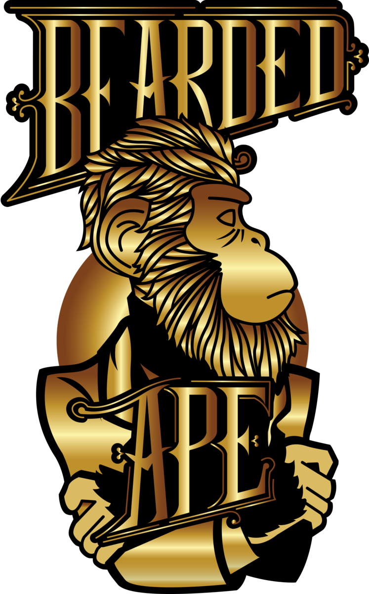 Bearded Ape (747x1200), Png Download