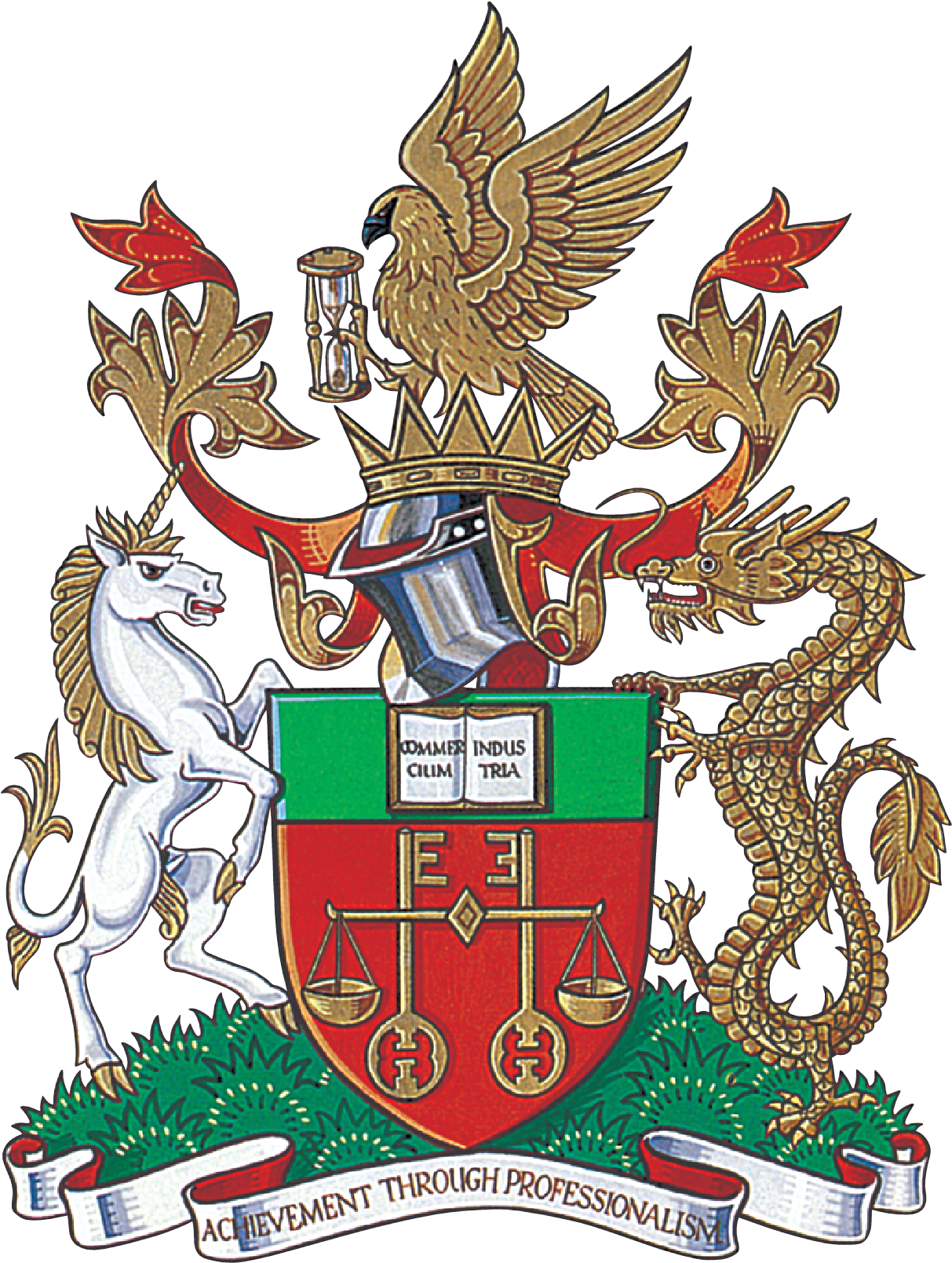 The Chicago Economics Society And Uchicago Alumni Club - Crest (1234x1626), Png Download