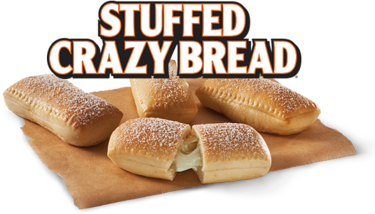 Little Caesars Italian Cheese Bread Review - Crazy Bread Little Caesars (600x340), Png Download