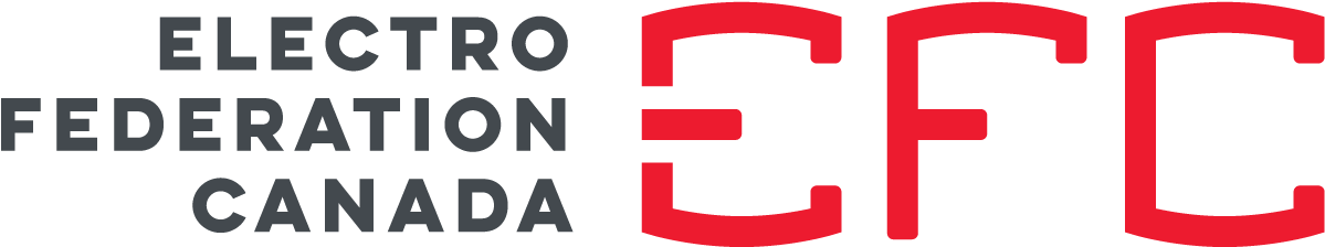 Logo English Colour - Electro Federation Canada (1398x459), Png Download