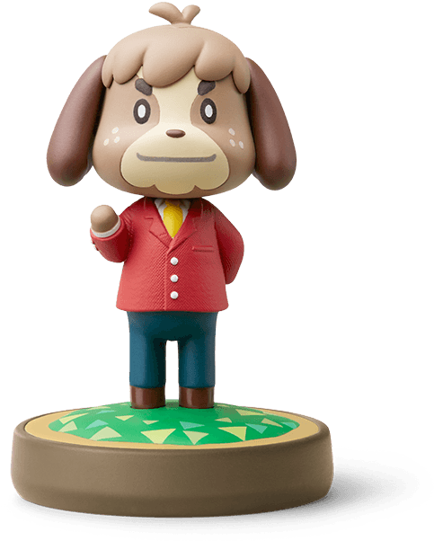 Digby - Amiibo Digby (482x679), Png Download