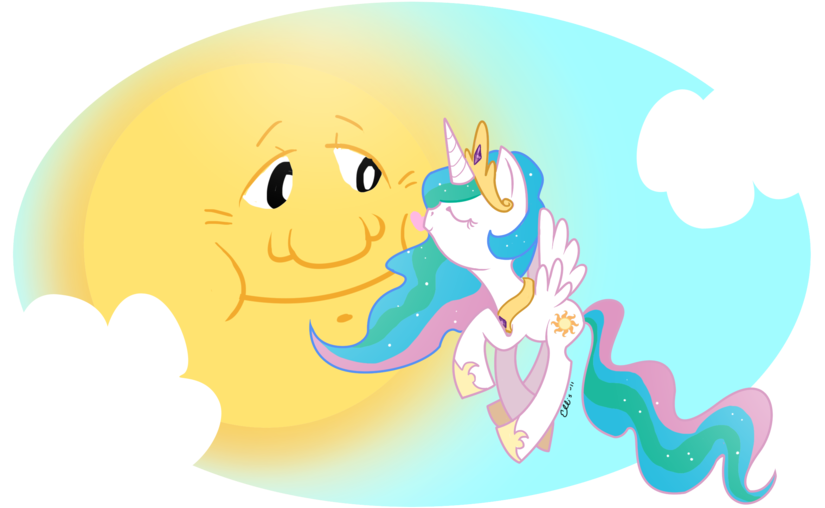 Princess Celestia Twilight Sparkle Pony Blue Cartoon - Equestria Daily (900x540), Png Download