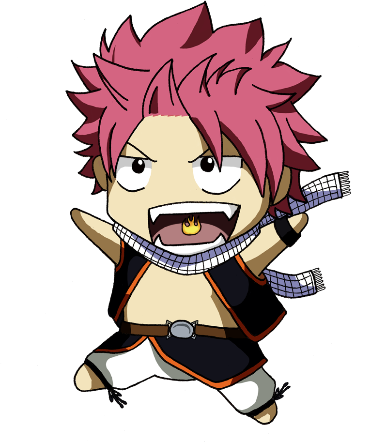 341560 Kb Natsu Dragneel - Fairy Tail Chibi Natsu (800x940), Png Download