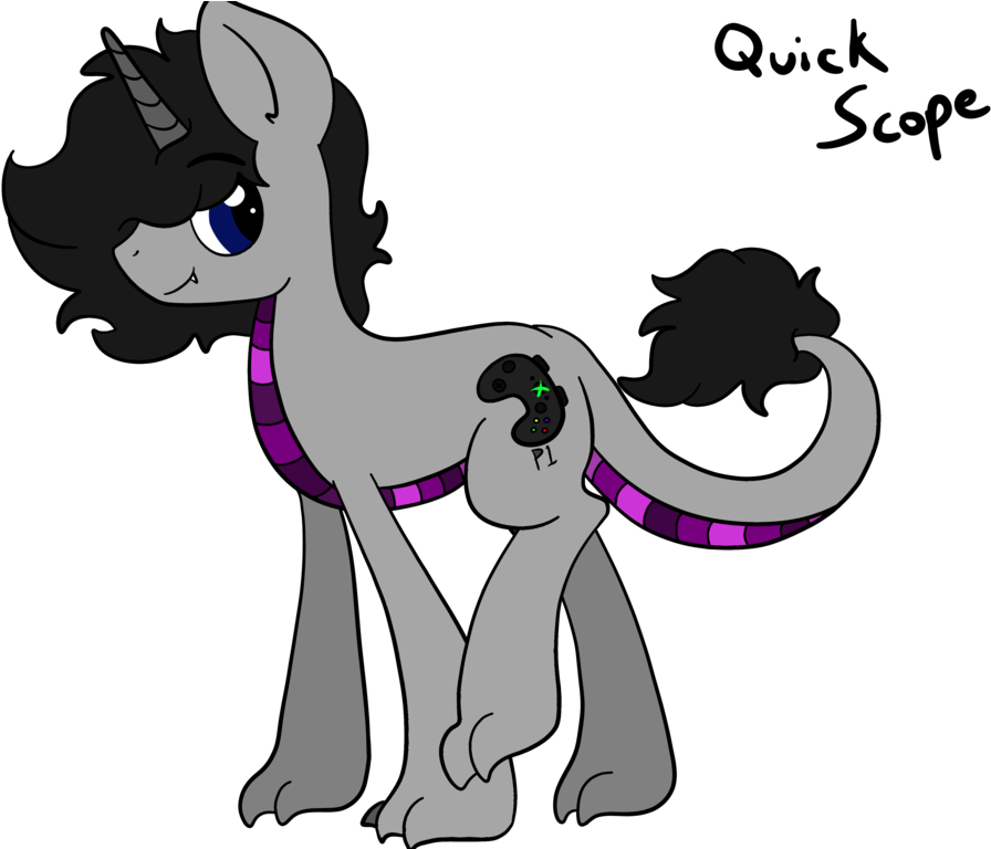 Quick Scope By Doodle - Doodle (1024x767), Png Download