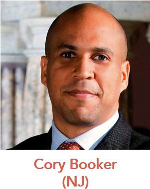 Cory-booker - Portrait Cory Booker (300x400), Png Download