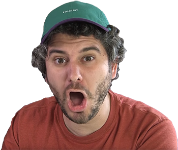 Sticker Risitas Ethan Klein H3h3 Dick And Balls - Girl (400x300), Png Download