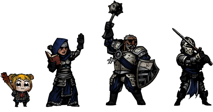 Darkest Dungeon Dark Souls Dungeons & Dragons - Darkest Dungeon Jester Skin (771x431), Png Download