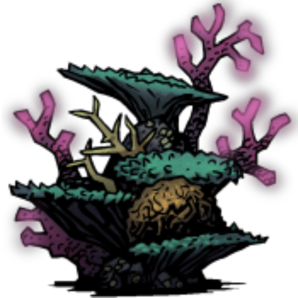 Eerie Coral - Eerie Coral Darkest Dungeon (1024x1024), Png Download