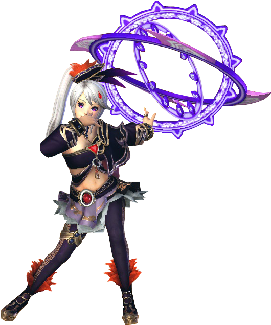 Black Outfit - Dark Lana Hyrule Warriors (635x635), Png Download