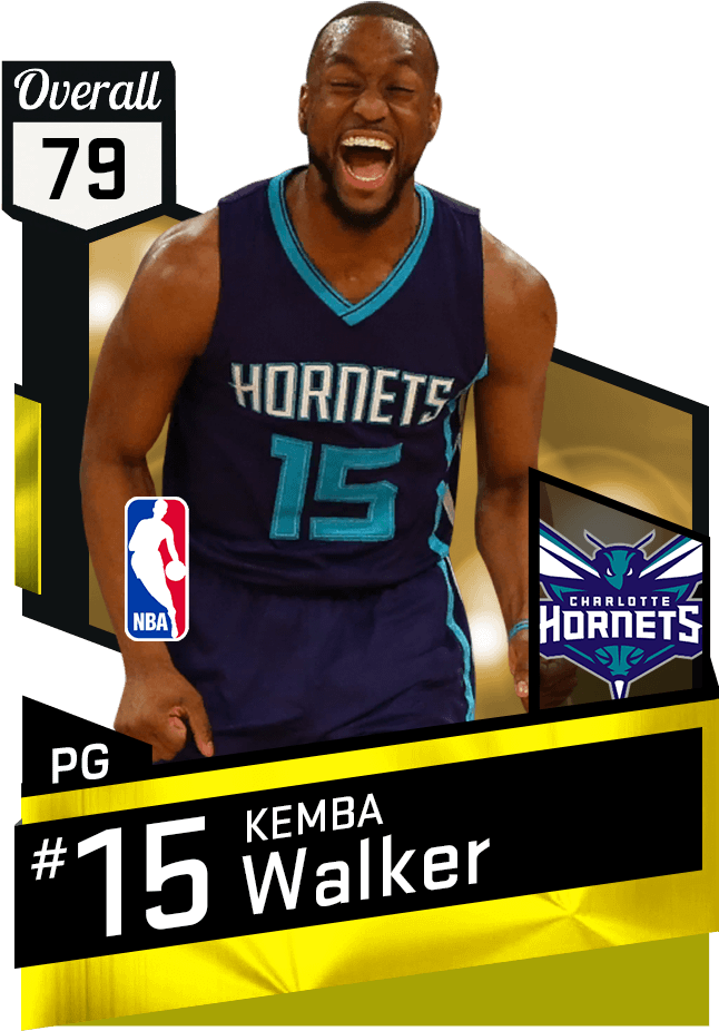 Mtdb Nba 2k17 - Kemba Walker Nba 2k17 (651x941), Png Download