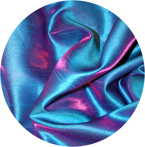Circle Silk Holographic Hologram Holographiccircle - Tyrkysova Obyvacka S Fialovou (488x497), Png Download