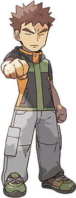 12 Jul - Brock Pokemon Let's Go (460x520), Png Download