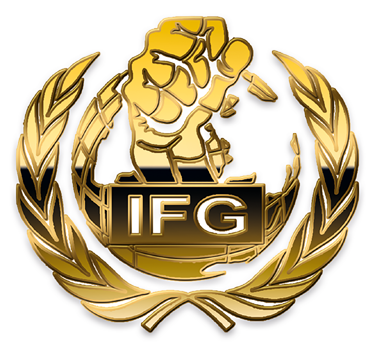 A - Iron Fist Gym Logo (375x347), Png Download
