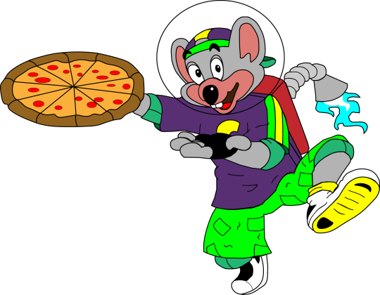 Space Avenger Chuck - Chuck E Cheese Vector (540x420), Png Download
