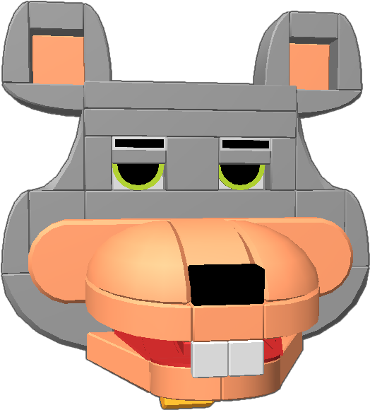 Hi This Chuck E Is My New Road Stage Robotic Character - Cartoon (768x768), Png Download