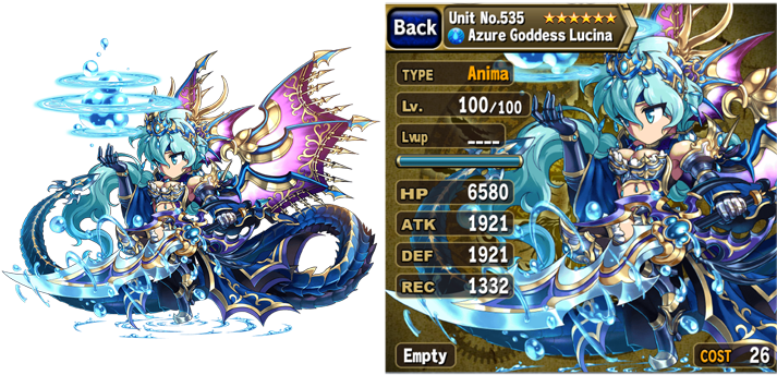 [ Img] - Lucina Brave Frontier (720x343), Png Download