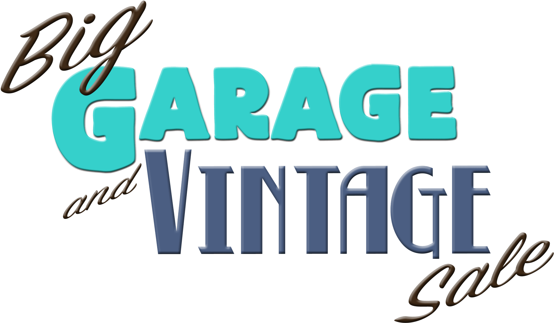 Big Garage And Vintage Sale (640x381), Png Download