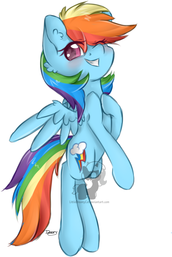 1185729 Safe Solo Rainbow Dash Simple B - Transparency (1024x1024), Png Download