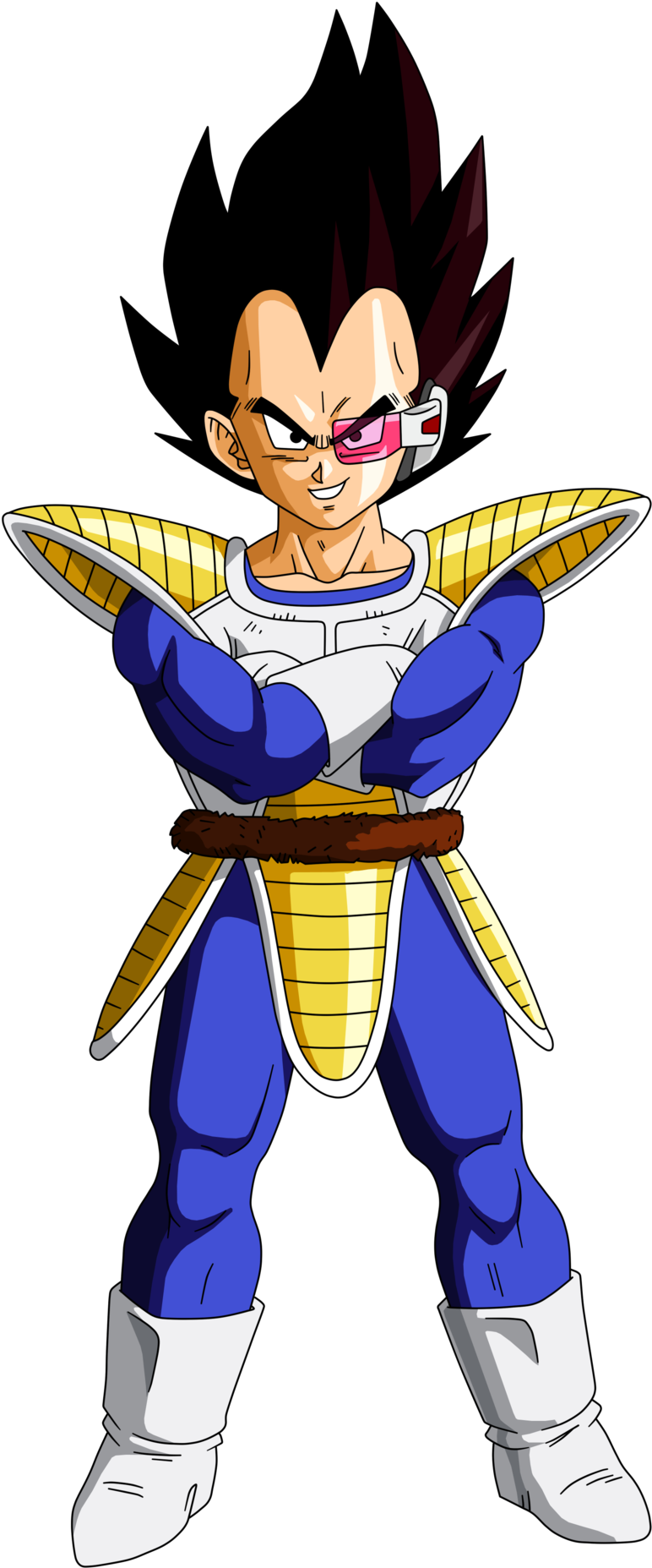 Prince Vegeta Images Vegeta Render Hd Wallpaper And - Saiyan Saga Vegeta Png (900x1983), Png Download