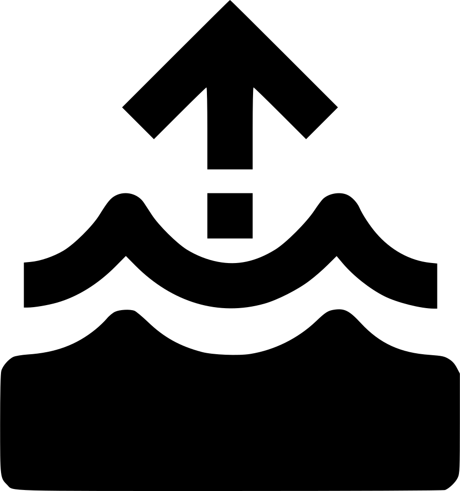 Water Level Up - Icon (918x980), Png Download