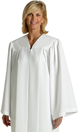 Baptismal Robe H 152 (375x435), Png Download