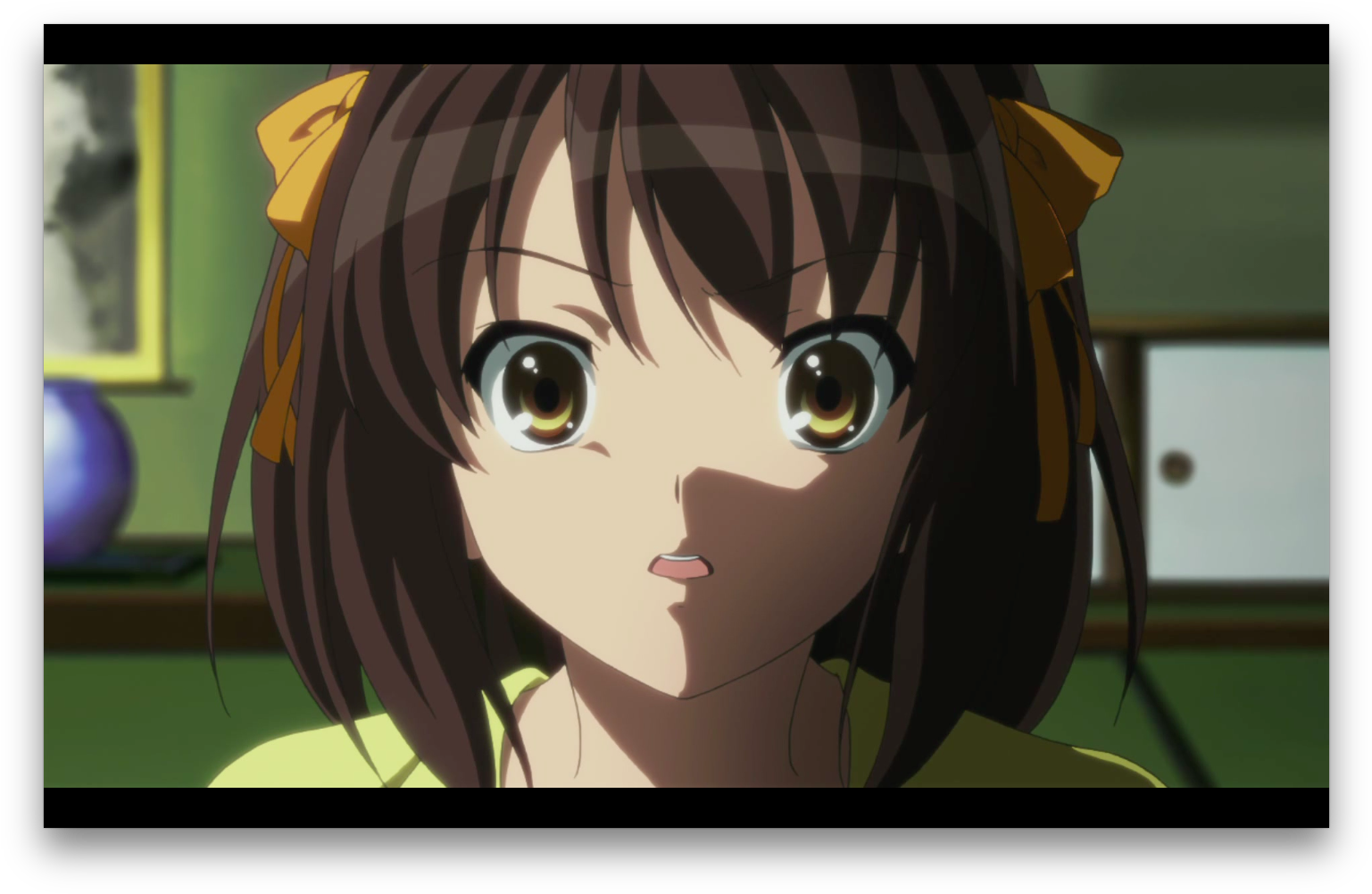 Haruhi's Pure Shock Of Someone Disagreeing With Her - Kyon (1552x1012), Png Download