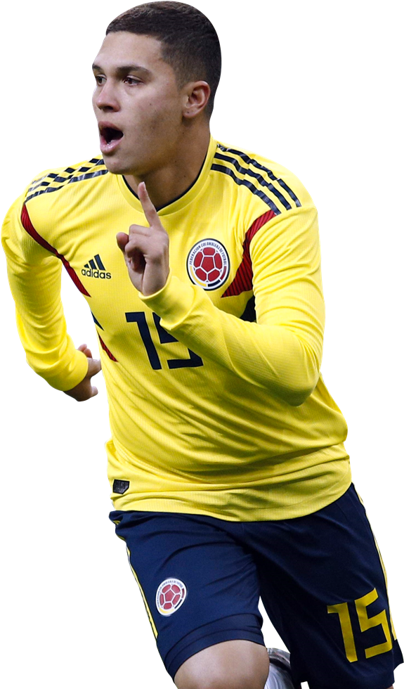 Pin By Fútbol Iberoamericano On Colombia - Juan Fernando Quintero Colombia Png (598x1000), Png Download