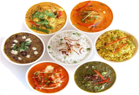 North Indian Specials - Indian Festivals And Food (496x332), Png Download