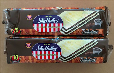 Y San Sky Flakes Chocolate Flavour 300g - My San Skyflakes Chocolate, 300 Gram (610x610), Png Download