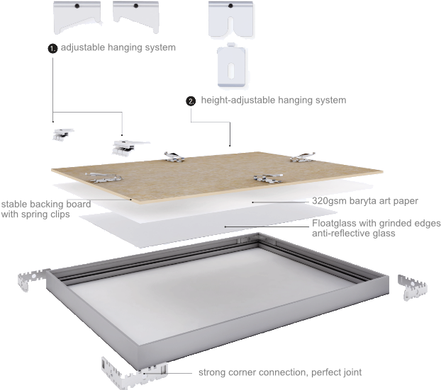 Frame Components - Geneva (637x600), Png Download